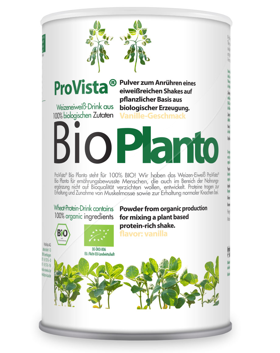 Provista Bio Planto - vegan Bio Protein - vegan Bio Eiweiss
